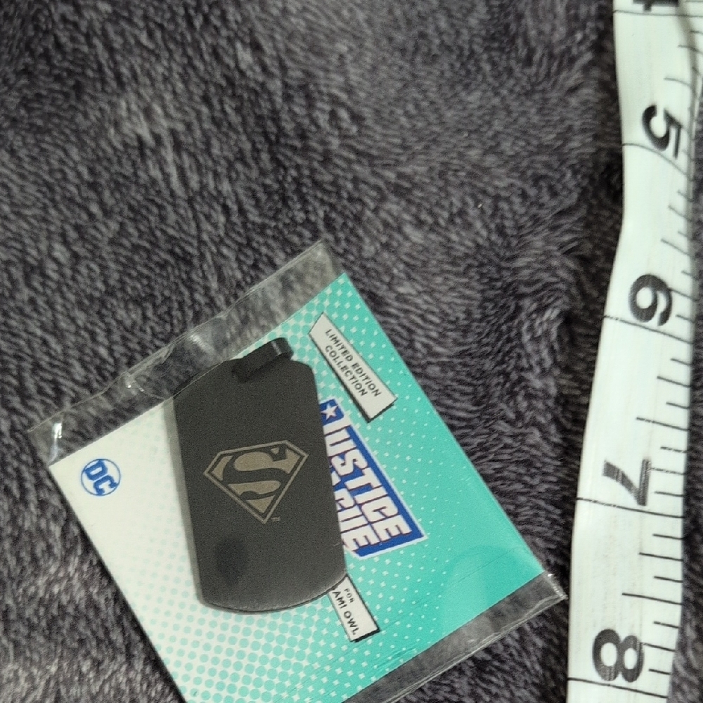 DC Justice League Black Dog Tag
